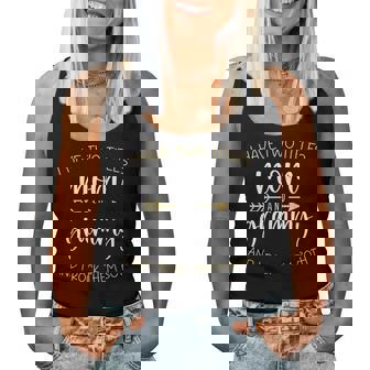 I Have Two Titles Mom And Grammy I Rock Them Both Grandma Women Tank Top Basic Casual Daily Weekend Graphic - Thegiftio