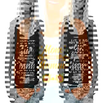 I Have Two Titles Mom And Mamaw Thanksgiving Gifts Women Tank Top Basic Casual Daily Weekend Graphic - Seseable