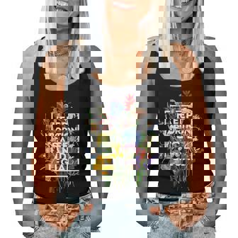 Keep Abortion Safe And Legal Floral Pro Choice Feminist Women Tank Top | Mazezy