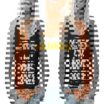 Kegger At My Moms House Women Tank Top Basic Casual Daily Weekend Graphic - Seseable