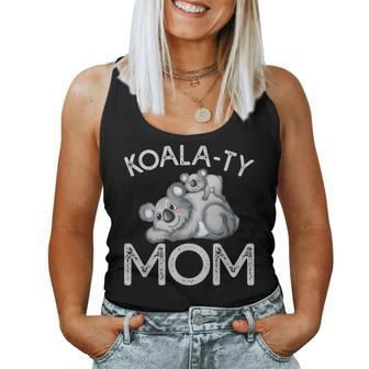 Koala-Ty Mom Pun For Women Women Tank Top | Mazezy