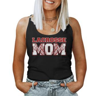 Lacrosse Mom Womens Gift Lax Sports Mother Funny Gift Women Tank Top Basic Casual Daily Weekend Graphic - Seseable