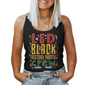 L&D Black History Month Nurse Crew Labor And Delivery Nurse Women Tank Top Basic Casual Daily Weekend Graphic - Seseable
