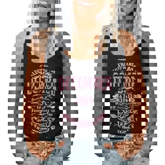 Legends Were Born In December 1969 50Th Birthday Women Tank Top | Mazezy