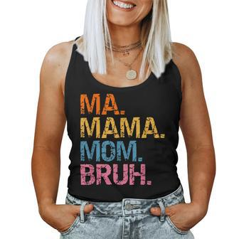 Ma Mama Mom Bruh Mother Mommy Mothers Day Vintage For Mother Women Tank Top Basic Casual Daily Weekend Graphic - Thegiftio UK