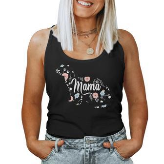 Mama Ferret Floral Mom Lover T Shirt Women Tank Top | Mazezy
