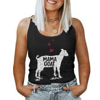 Mama Goat Shirt Farmer Lover Women Tank Top | Mazezy