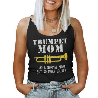 Marching Band Funny Trumpet Mum Women Tank Top Basic Casual Daily Weekend Graphic - Thegiftio