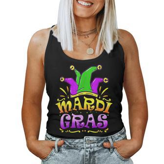 Mardi Gras Party Hat Gift Funny Ideas Outfit For Men Women Women Tank Top Basic Casual Daily Weekend Graphic - Seseable