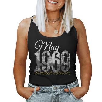 May 1969 50 Year Old 1969 50Th Birthday Women Tank Top | Mazezy