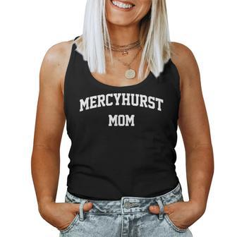Mercyhurst Mom Athletic Arch College University Alumni Women Tank Top Basic Casual Daily Weekend Graphic - Seseable