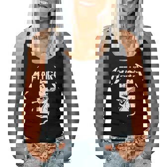 Mettalicat Rock Band Guitar Christmas V2 Women Tank Top | Mazezy