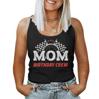 Mom Birthday Crew Race Car Theme Party Racing Car Driver Women Tank Top Basic Casual Daily Weekend Graphic - Thegiftio UK