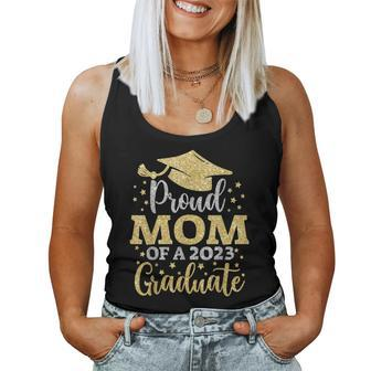 Mom Senior 2023 Proud Mom Of A Class Of 2023 Graduate Women Tank Top Basic Casual Daily Weekend Graphic - Seseable