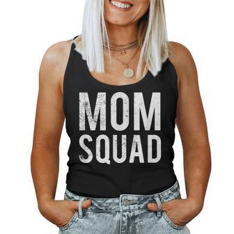 Mom Squad  Funny Mom Humor Gift Women Tank Top Basic Casual Daily Weekend Graphic