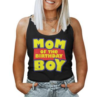 Mom Of The Toy Birthday Story Boy Women Tank Top | Mazezy