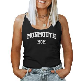 Monmouth Mom Athletic Arch College University Alumni Women Tank Top Basic Casual Daily Weekend Graphic - Seseable