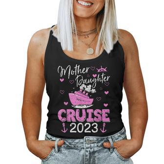 Mother Daughter Cruise 2023 Family Vacation Trip Matching Women Tank Top | Mazezy