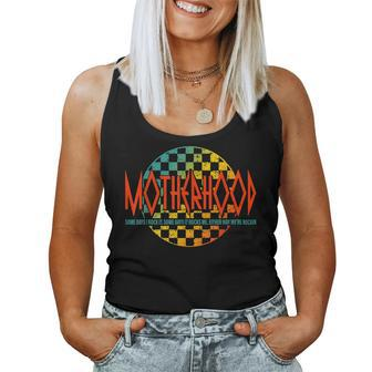 Motherhood Some Days I Rock It Retro Vintage Apparel Women Tank Top | Mazezy