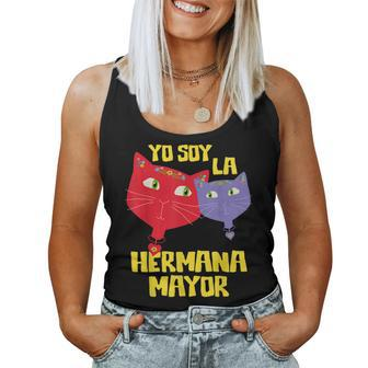 New Big Sister T Spanish Yo Soy La Hermana Mayor Women Tank Top | Mazezy