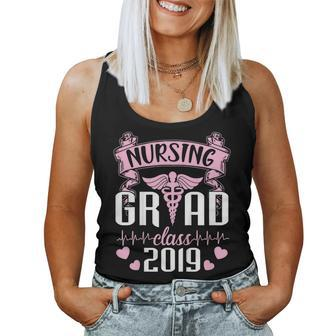 Nursing Grad Class Of 2019 Happy Nurse Graduate Day Shirt Women Tank Top | Mazezy