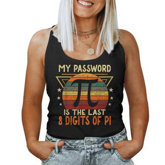 My Password Is Pi Math Nerd For Teachers Women Tank Top | Mazezy