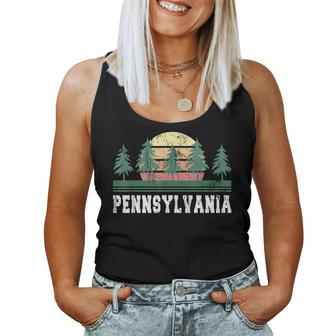 Pennsylvania Retro Vintage Men Women Kids Women Tank Top | Mazezy AU