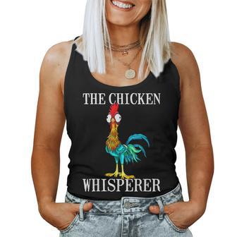 Ph The Chicken Whisperer Costume Chicken Lover Women Tank Top | Mazezy