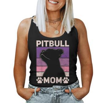 Pitbull Mom Mothers Day Women Dog Lover Pitbull Owner Dog Women Tank Top Basic Casual Daily Weekend Graphic - Thegiftio UK