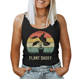 Plant Daddy Nature Botanical Gardener Plant Dad Gardening Women Tank Top Basic Casual Daily Weekend Graphic - Seseable