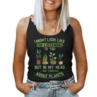 Plant Lovers Nature Gardener Horticulturalists Greenskeepers Women Tank Top | Mazezy