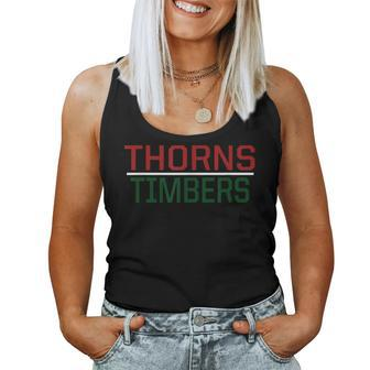 Portland Soccer American Mens Timbers Womens Thorns Women Tank Top | Mazezy