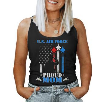 Pride Military Family Proud Mom Us Air Force Women Tank Top | Mazezy