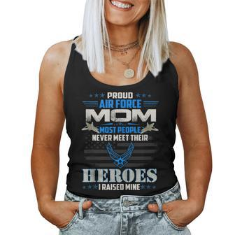Proud Air Force Mom Usair Force Veterans Day Women Tank Top | Mazezy