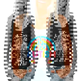 Im A Proud Autism Titi Aunt Aunty Auntie Women Tank Top | Mazezy