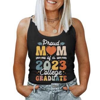 Proud Mom Of A 2023 College Graduate Party 23 Mommy Women Tank Top | Mazezy
