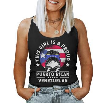 Puerto Rico Flag Venezuela Grown Women Girl Pride Women Tank Top | Mazezy