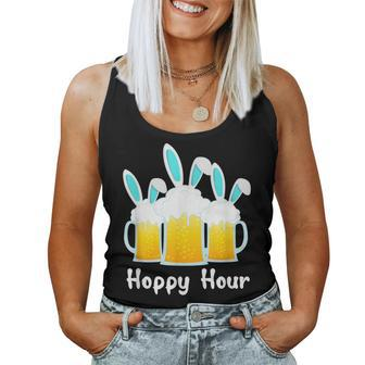 Punny Easter Happy Bunny Beer Drinking Top Men Women Women Tank Top | Mazezy