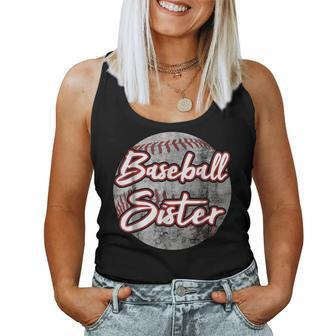 Quote Baseball Sister Meme Women Tank Top | Mazezy