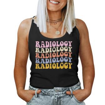 Radiology Technologist Groovy Boho Rad Tech Women Tank Top | Mazezy