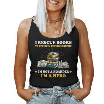 Reading Books Library Student Teacher Book Store Women Tank Top Basic Casual Daily Weekend Graphic - Seseable