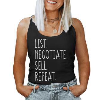 For Real Estate Agent Broker Woman Realtor Sister Women Tank Top | Mazezy