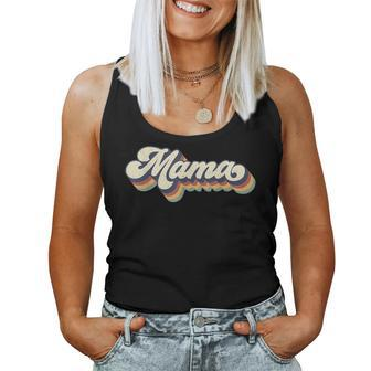 Retro Mama For Mom Graphic For Women Women Tank Top | Mazezy