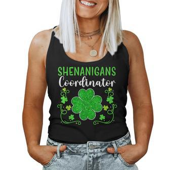 Shenanigans Coordinator St Patricks Day Teacher V2 Women Tank Top | Mazezy