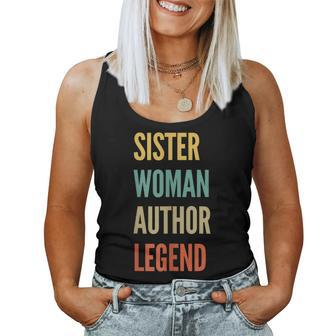 Sister Woman Author Legend Women Tank Top | Mazezy
