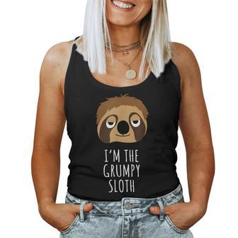 Sloth Grumpy Lover Sloths For Girl Men Women Kids Women Tank Top | Mazezy