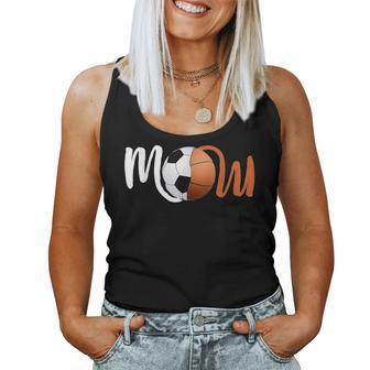 Soccer Basketball Mom Of Player For Women Tank Top | Mazezy