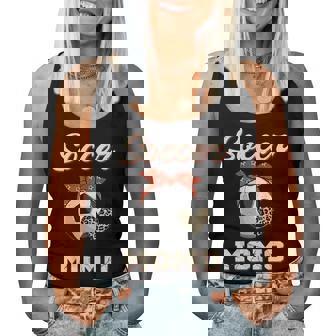 Soccer Momo Bandana Leopard Heart Fans Women Tank Top | Mazezy