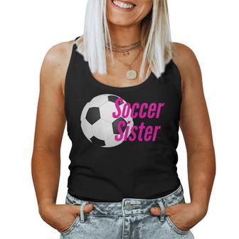 Soccer Sister Best Fun Girls Women Tank Top | Mazezy