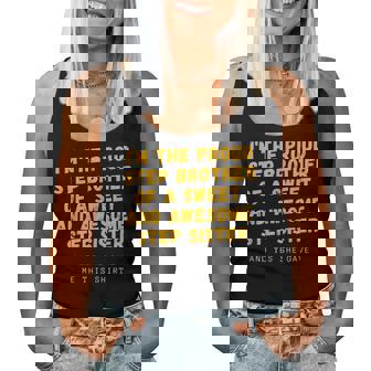 For Stepbrother From Stepsister Make A Great Gag Women Tank Top | Mazezy